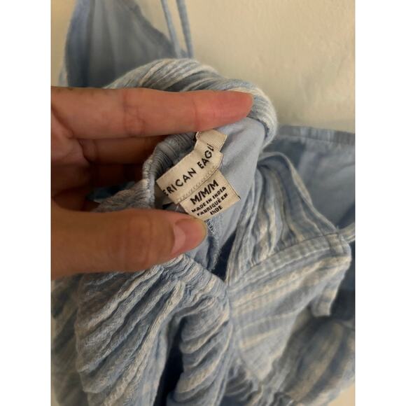 American Eagle Dress Women's Medium Kimber Mini Baby Doll Spaghetti Strap - Picture 5 of 8